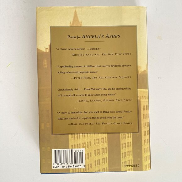 Frank McCourt Tis A Memoir of Life in America Hardcover Book 1999 Scribner - Picture 3 of 13